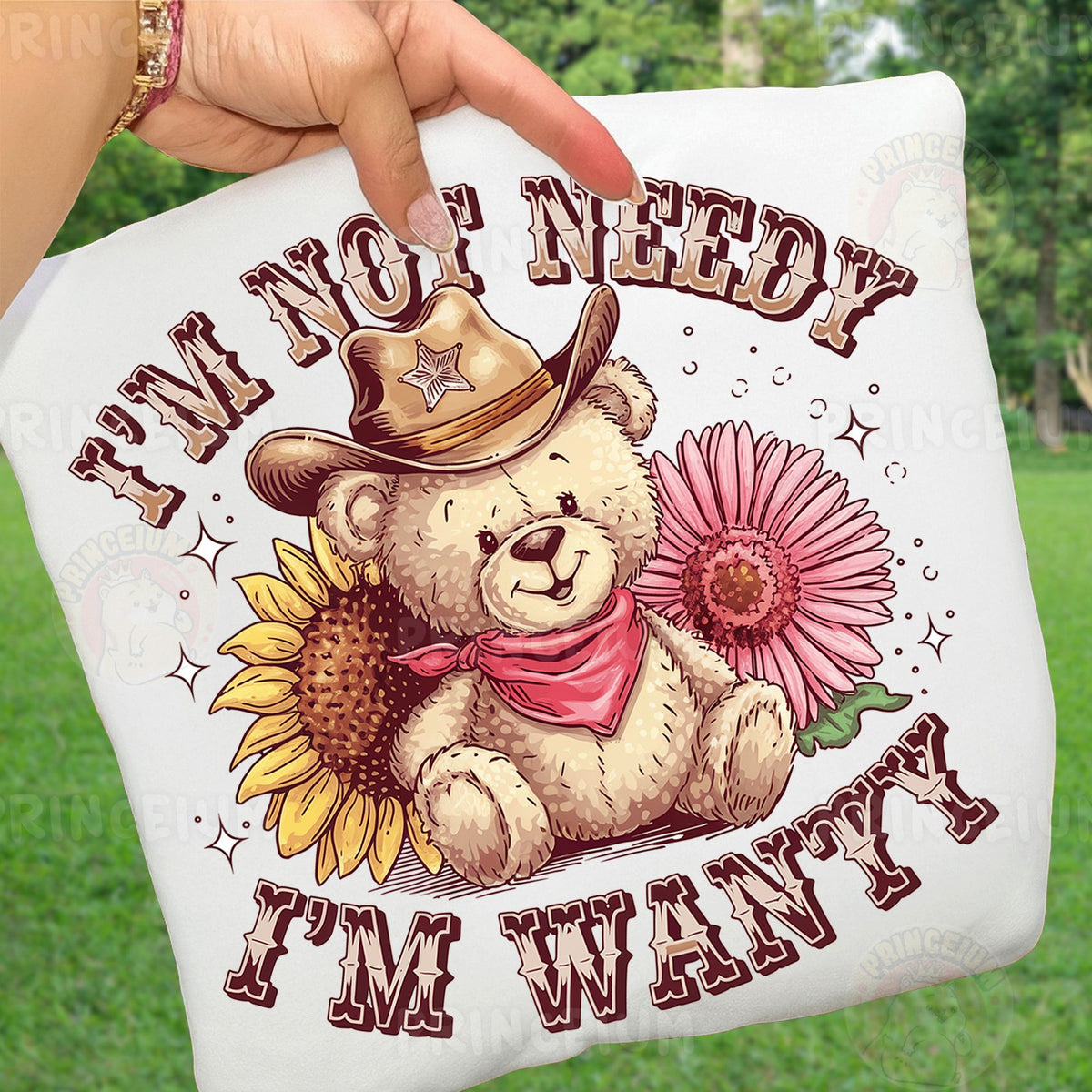 I'm Not Needy Western Bear