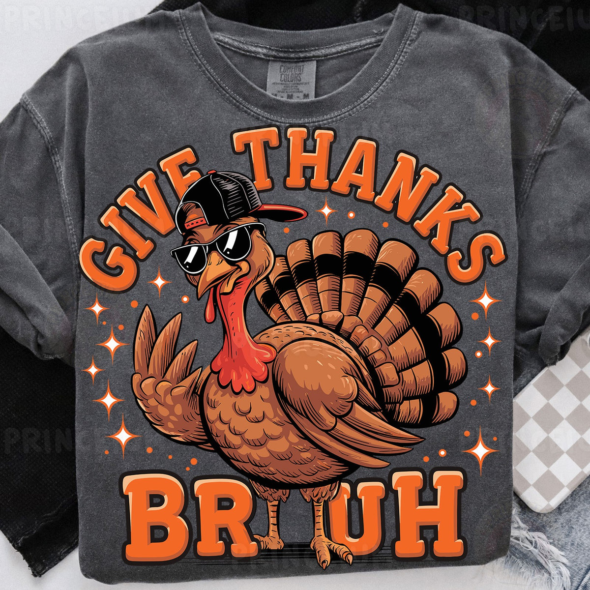 Give Thanks Bruh Turkey