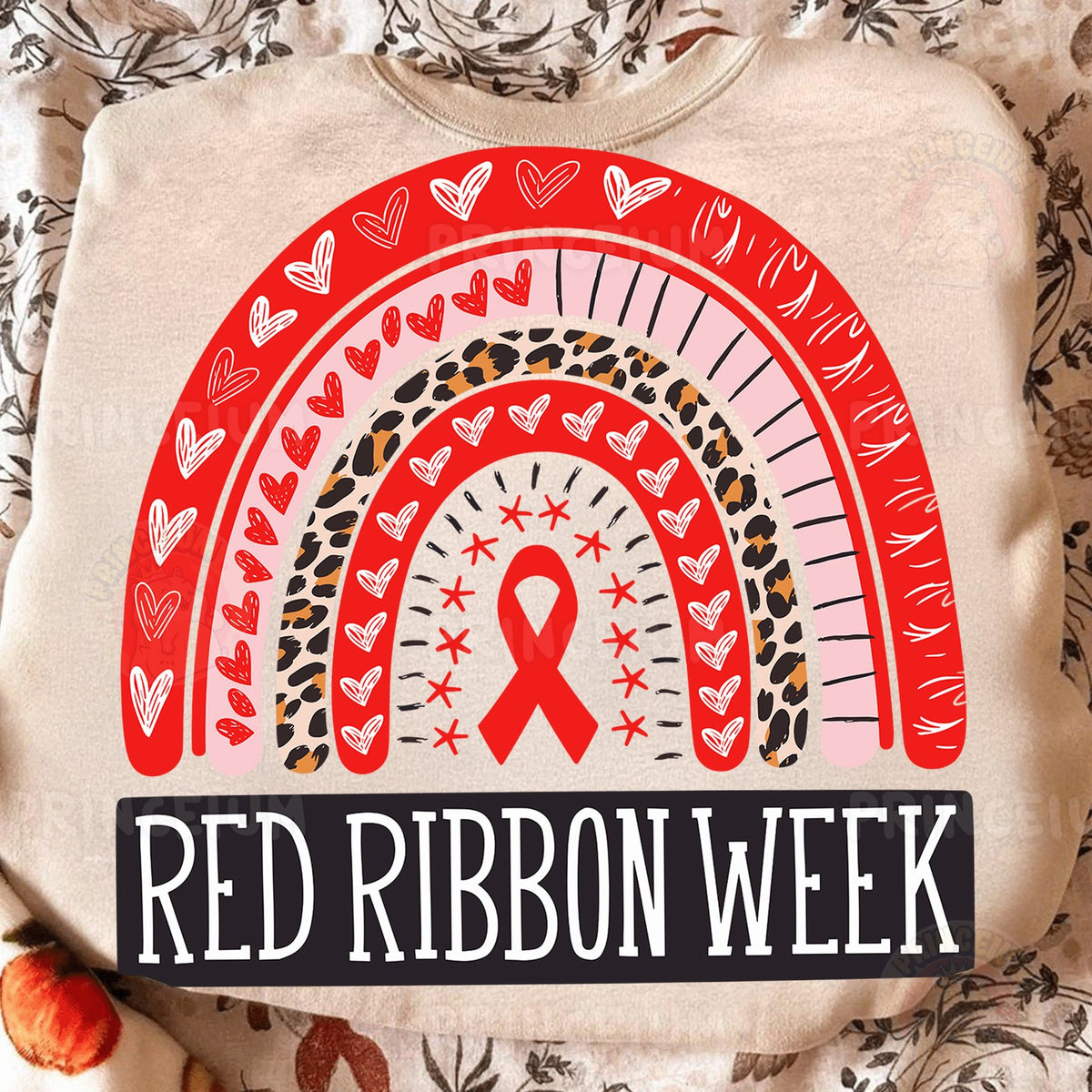 Red Ribbon Week Rainbow