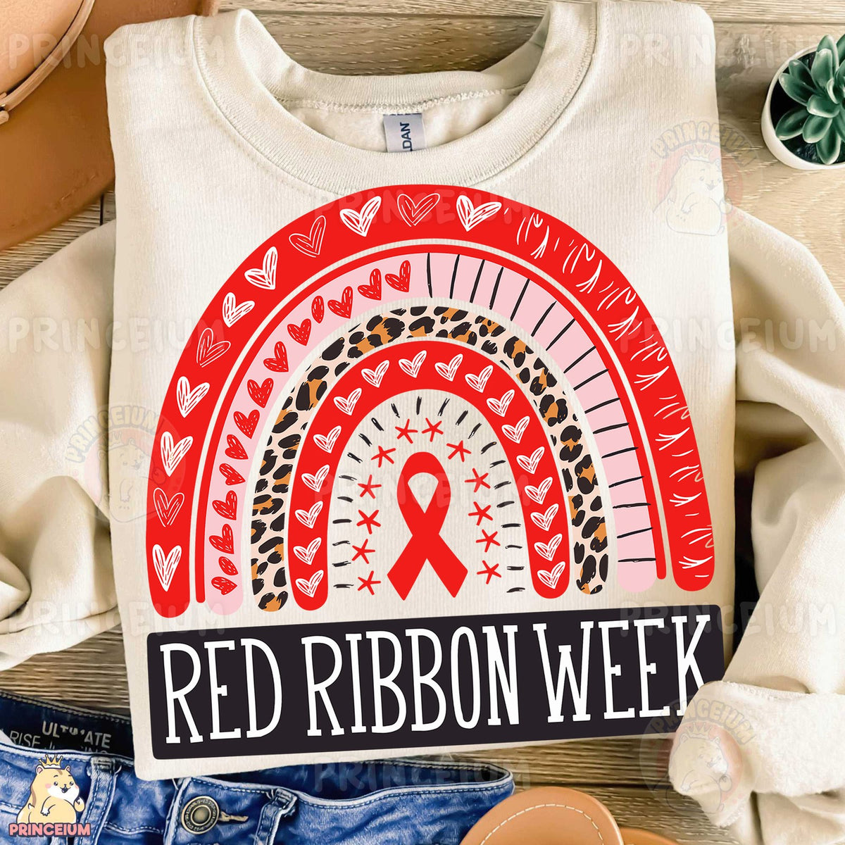 Red Ribbon Week Rainbow