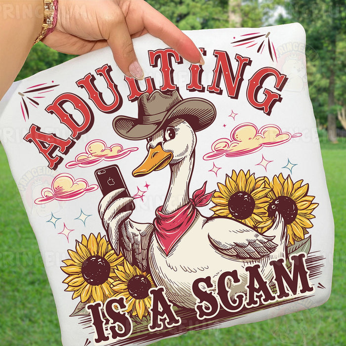 Adulting Is A Scam Goose
