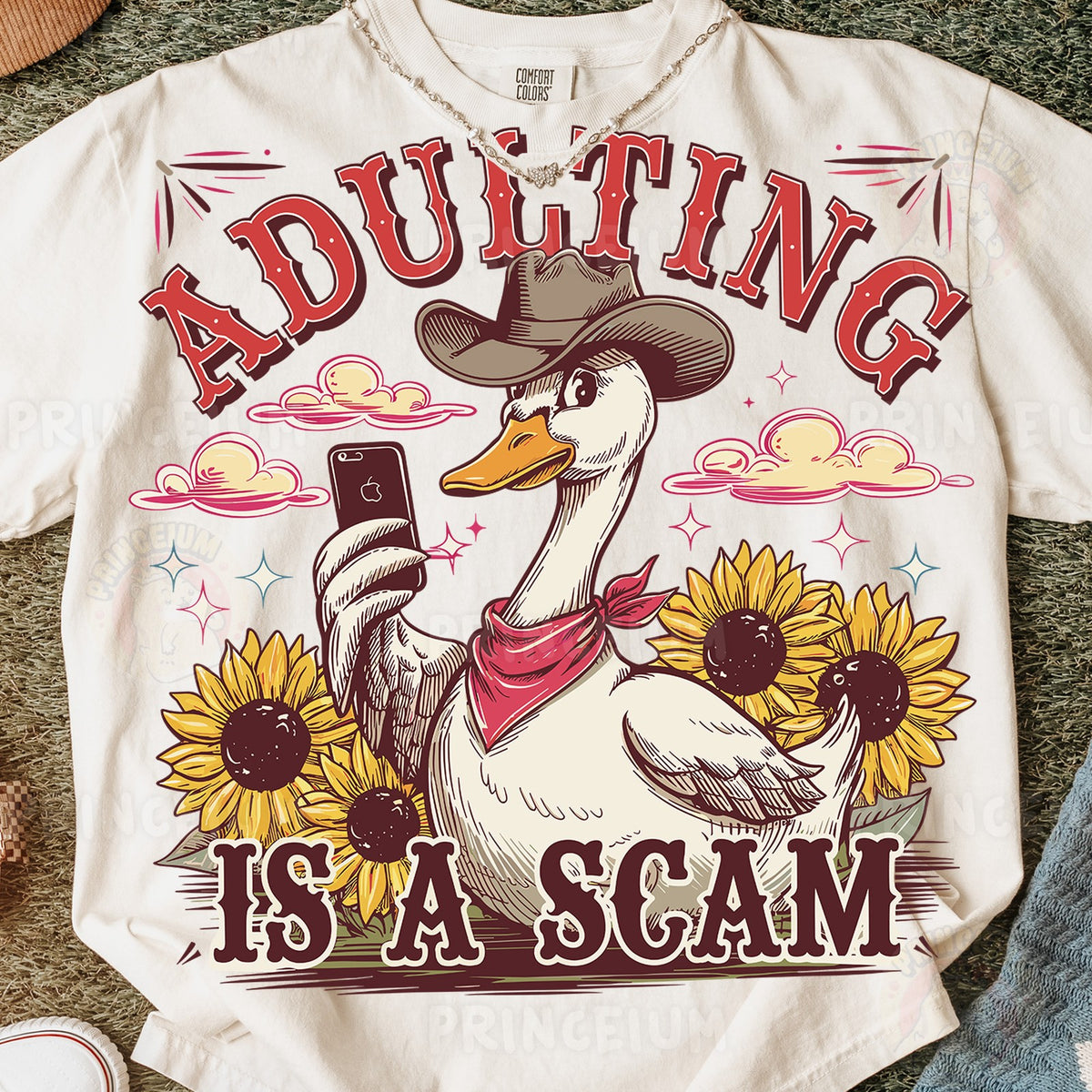 Adulting Is A Scam Goose