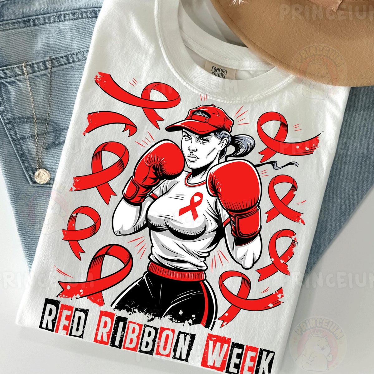 Red Ribbon Week Boxer