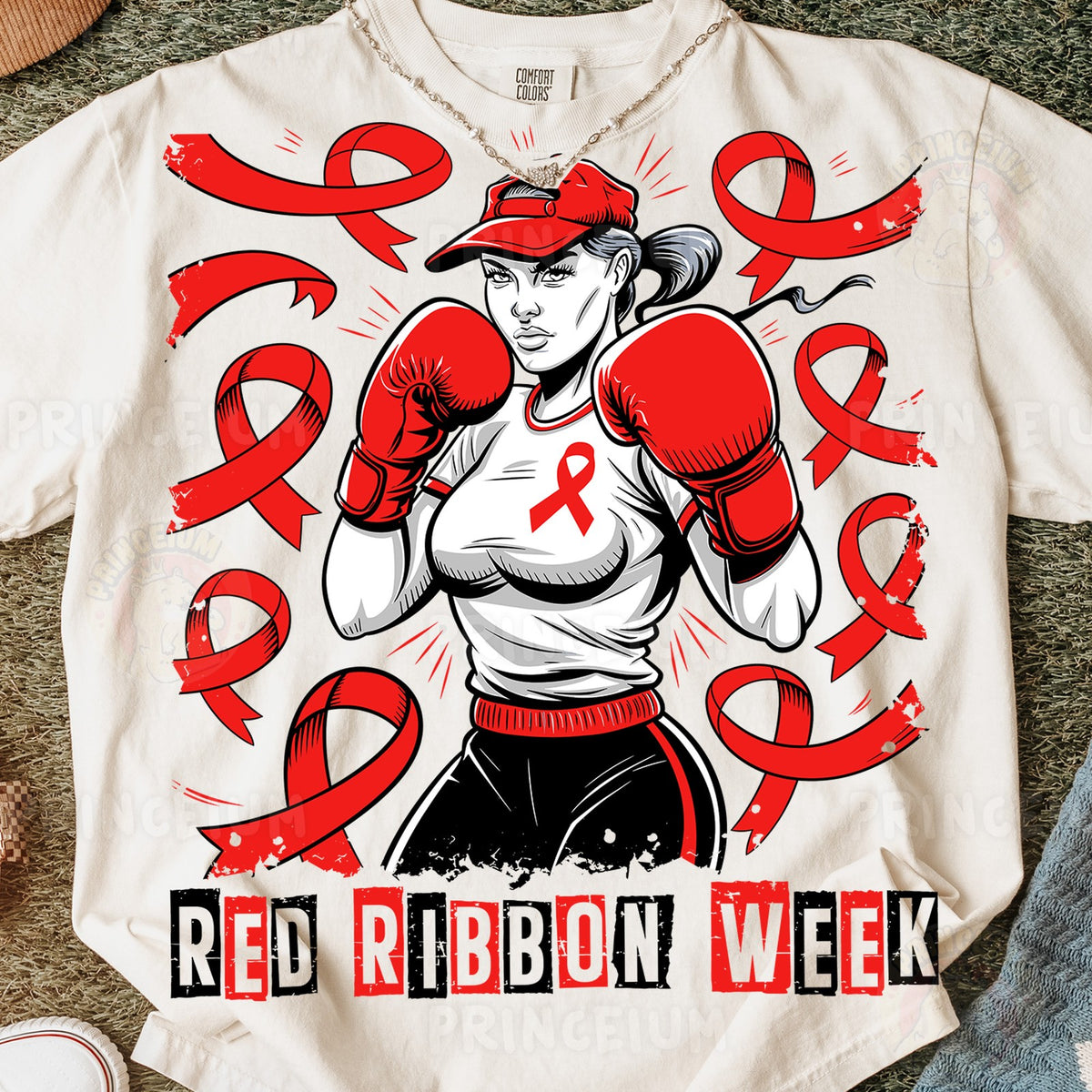 Red Ribbon Week Boxer