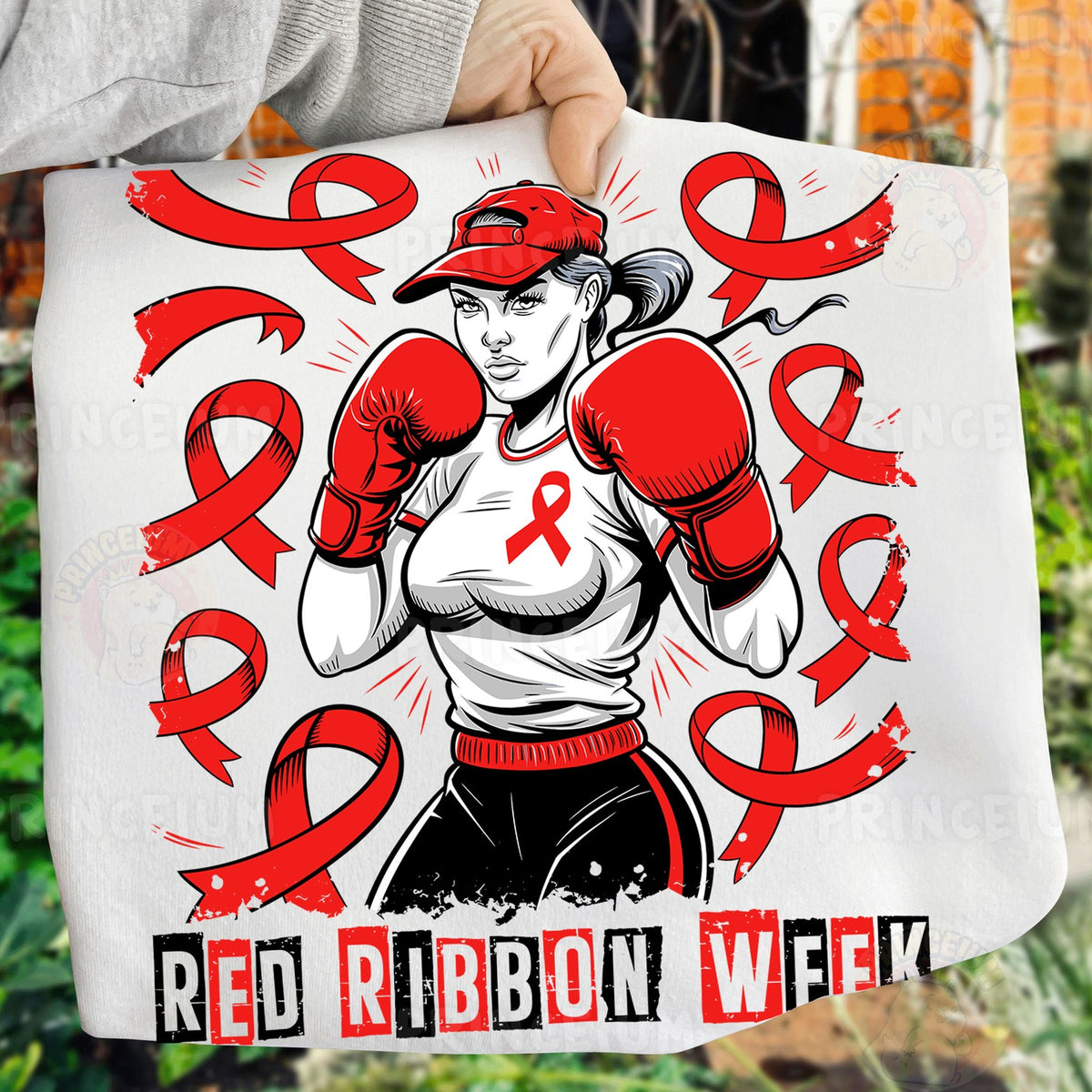 Red Ribbon Week Boxer
