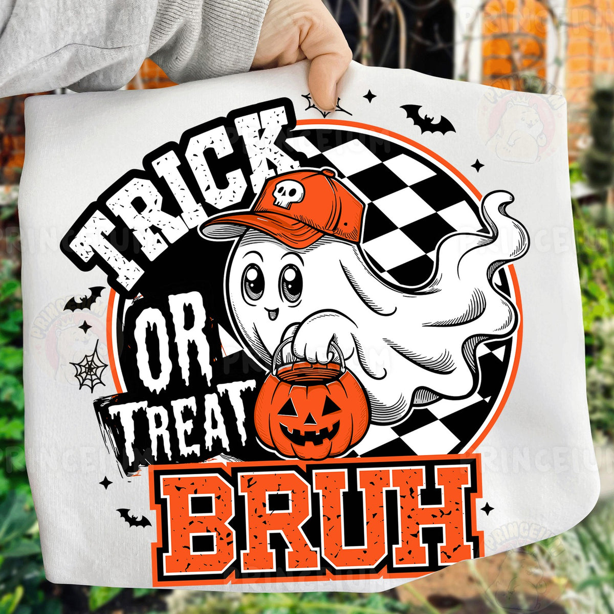 Trick or Treat Bruh Ghost