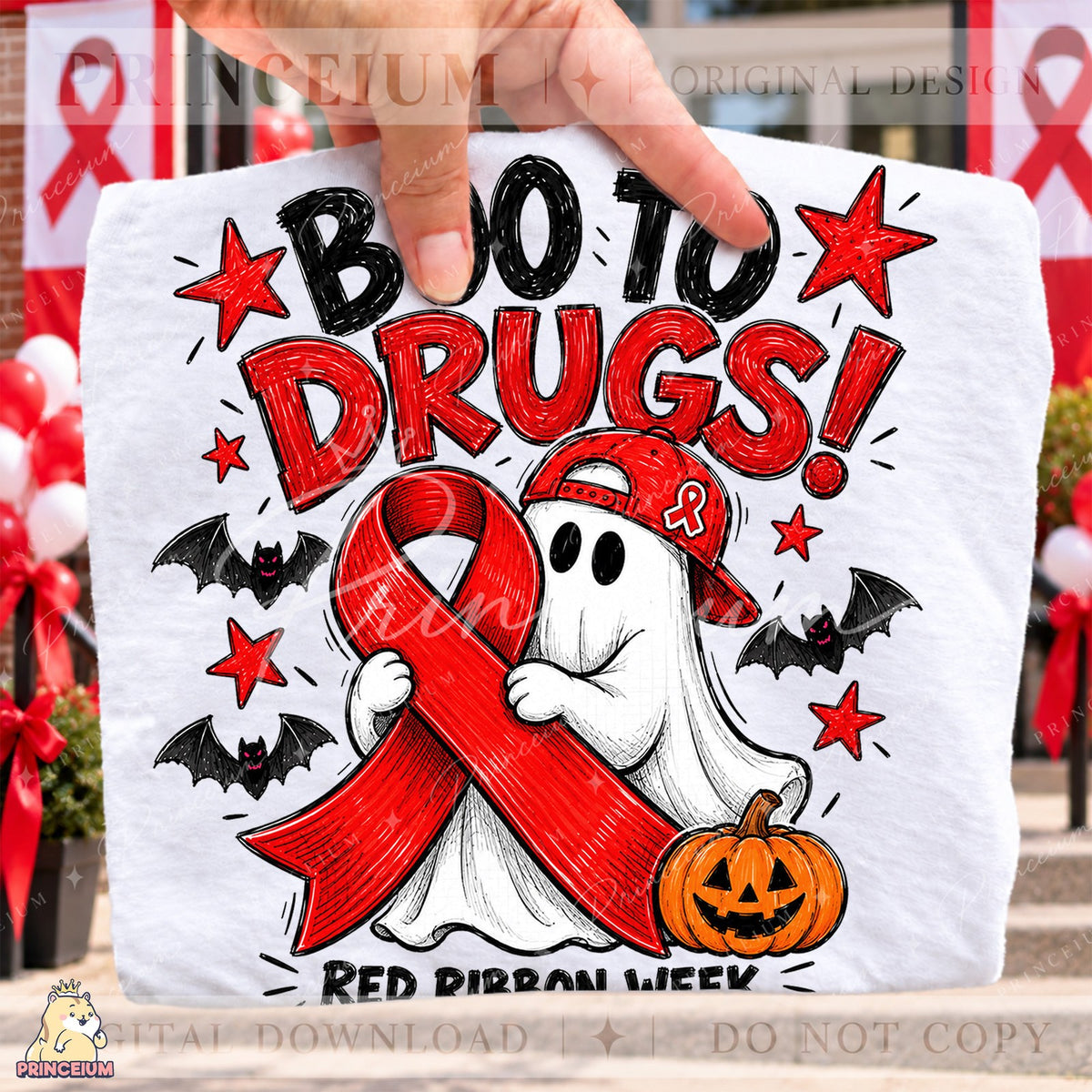 Boo to Drugs & Drug Free Every Day Red Ribbon Week Bundle