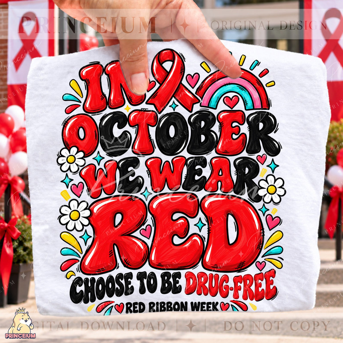 Boo to Drugs & Drug Free Every Day Red Ribbon Week Bundle