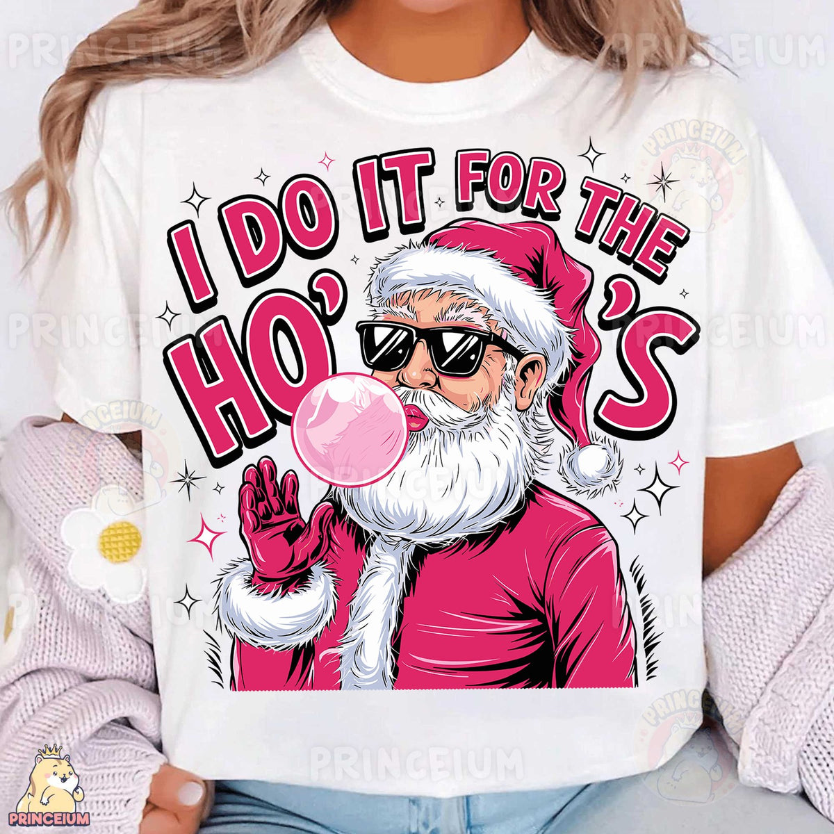 Pink Santa Ho's Christmas