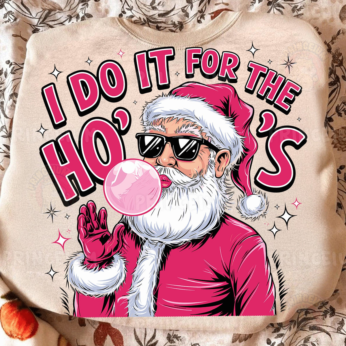 Pink Santa Ho's Christmas