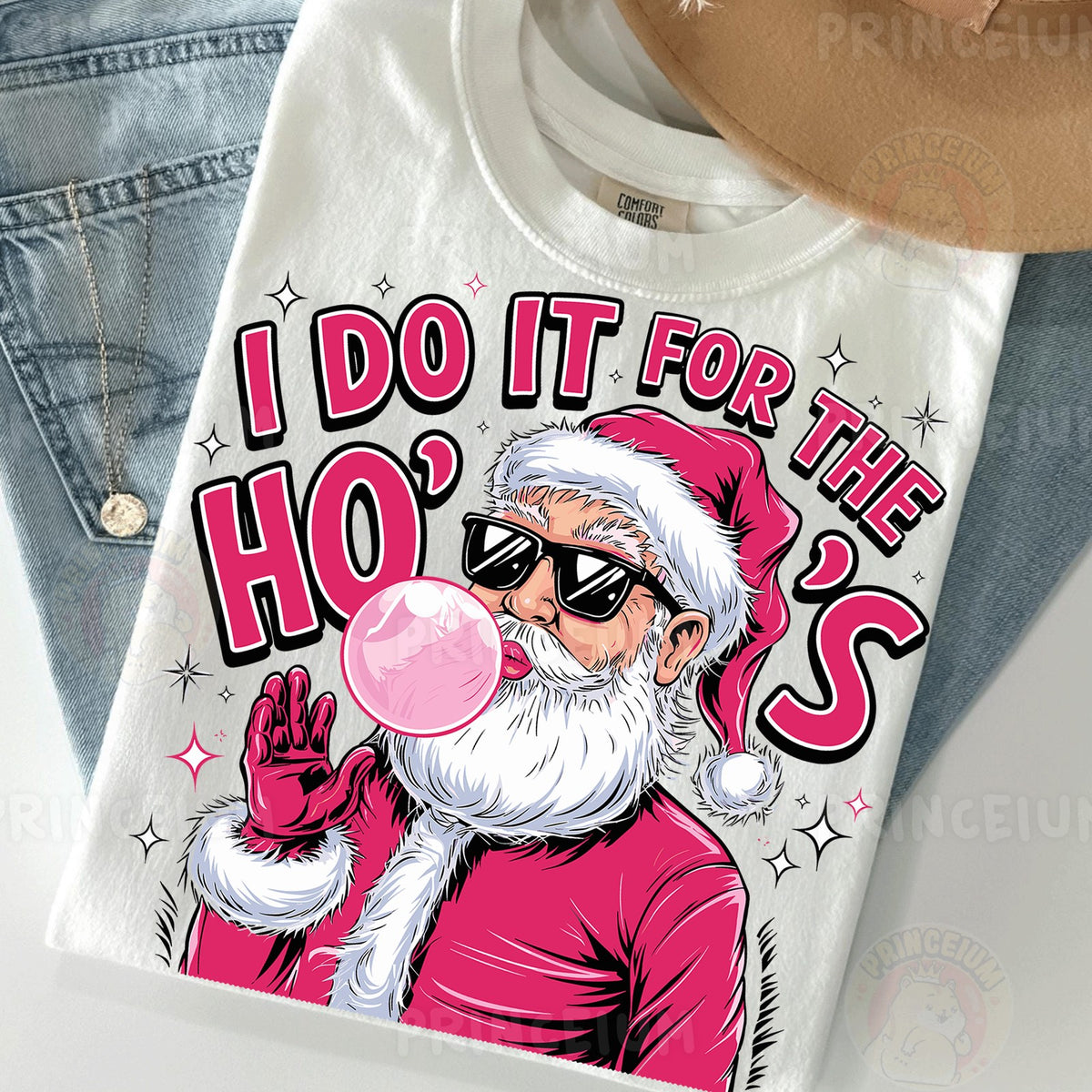 Pink Santa Ho's Christmas