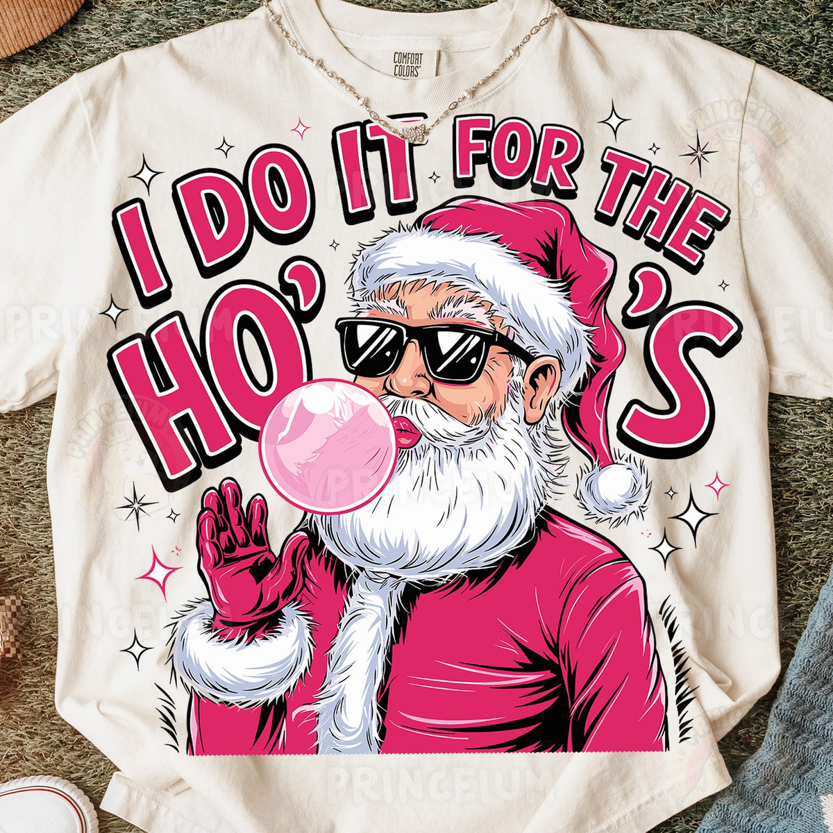 Pink Santa Ho's Christmas