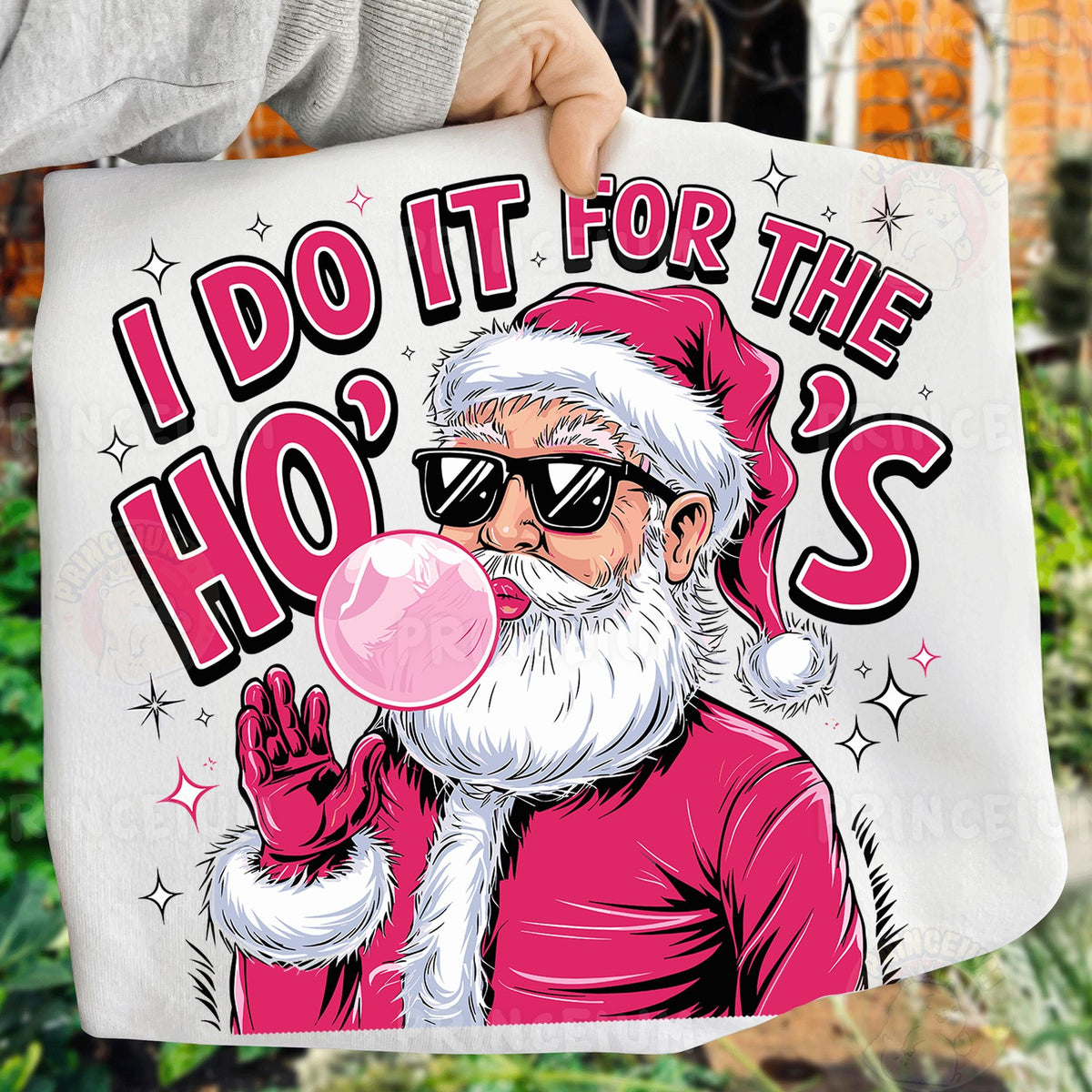 Pink Santa Ho's Christmas
