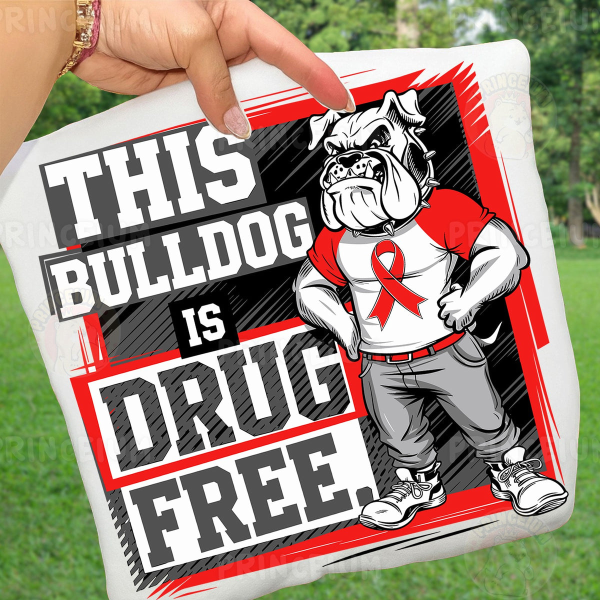 This Bulldog Is Drug Free