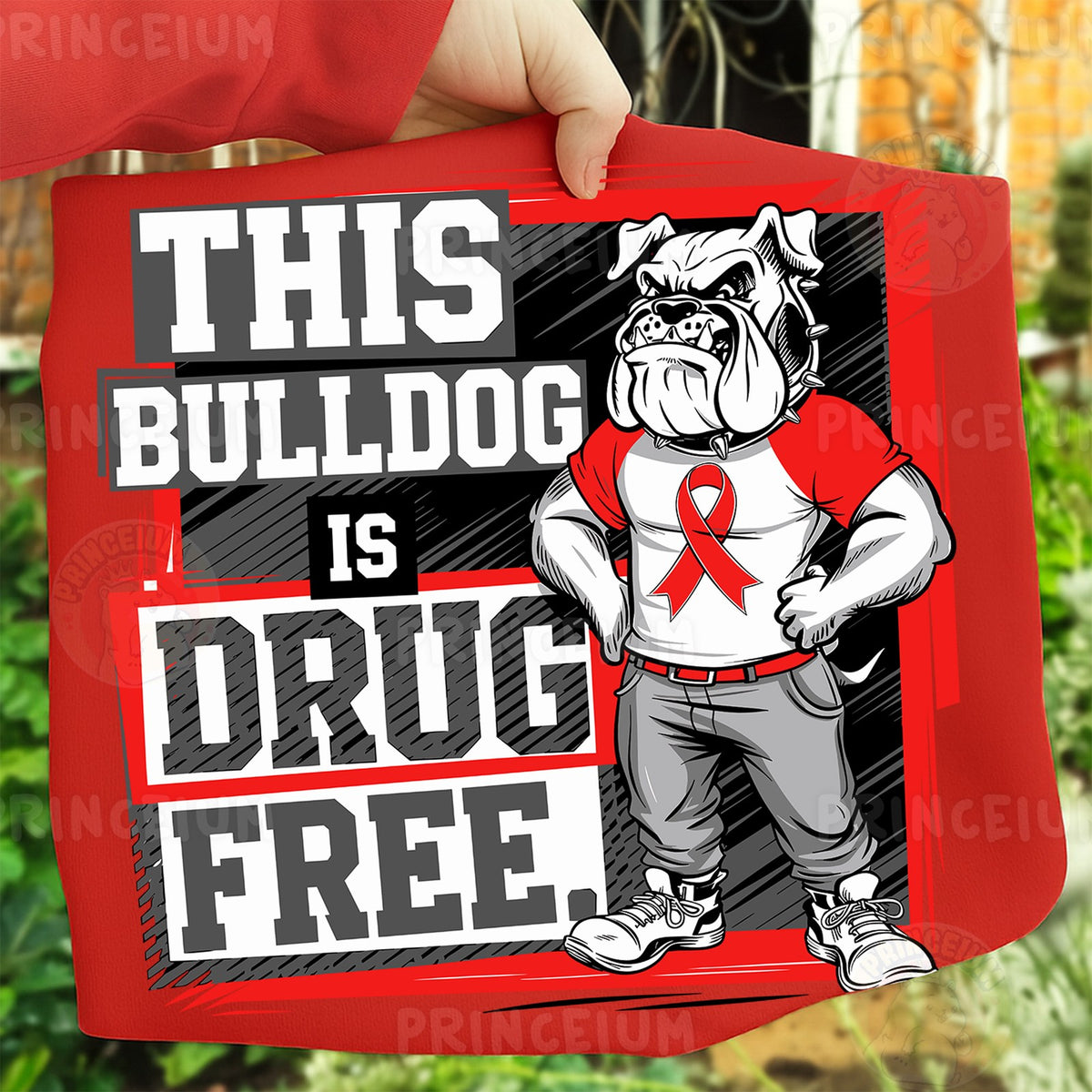 This Bulldog Is Drug Free