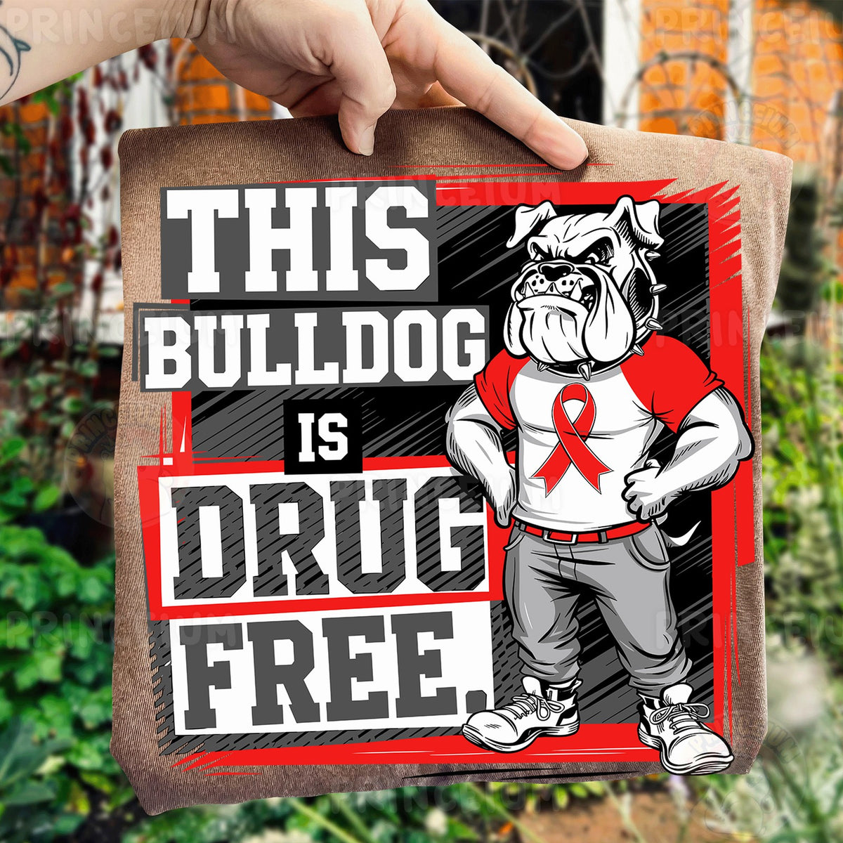 This Bulldog Is Drug Free