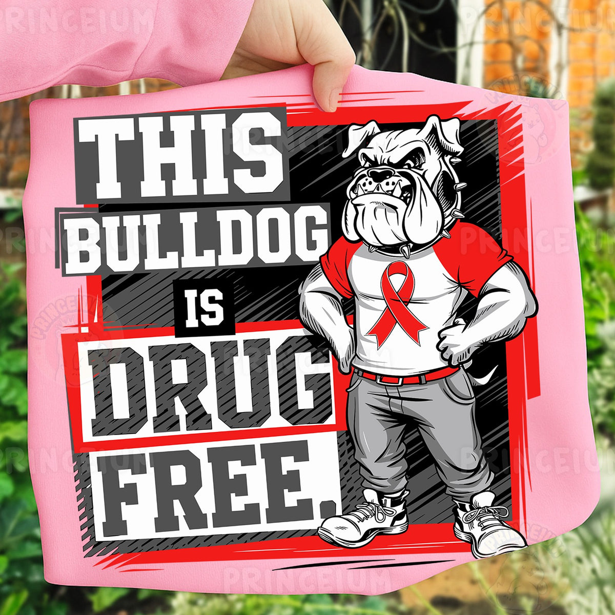 This Bulldog Is Drug Free