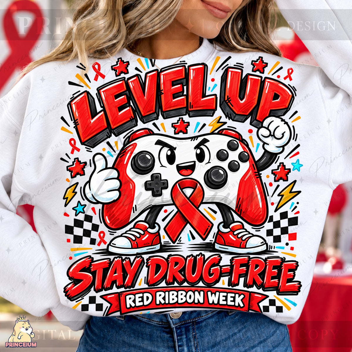 Boo to Drugs & Level Up Red Ribbon Week Bundle