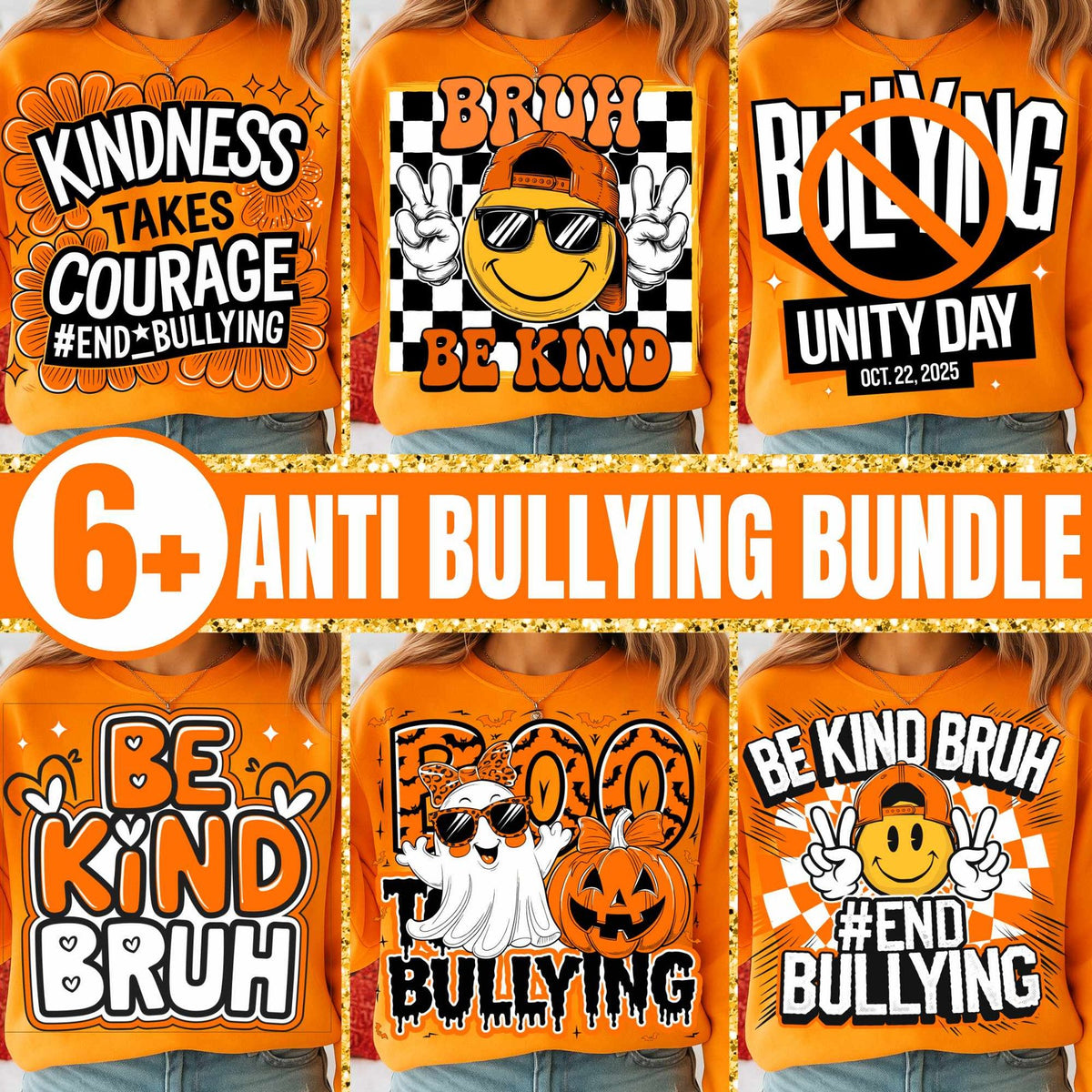 Boo to Bullying & Be Kind Bruh Bundle