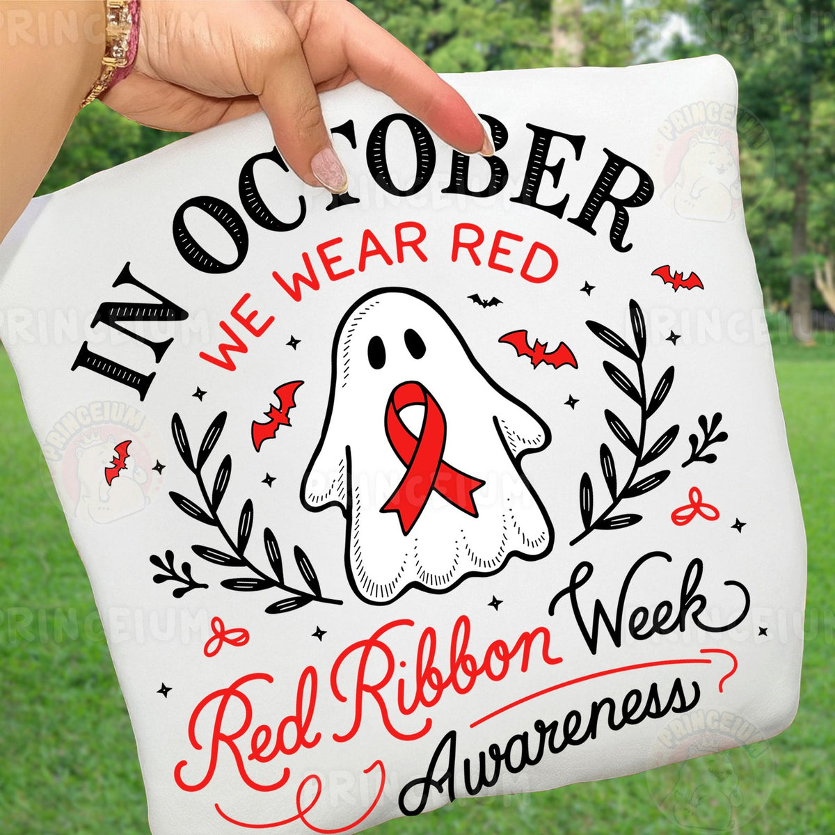 In October We Wear Red Ghost