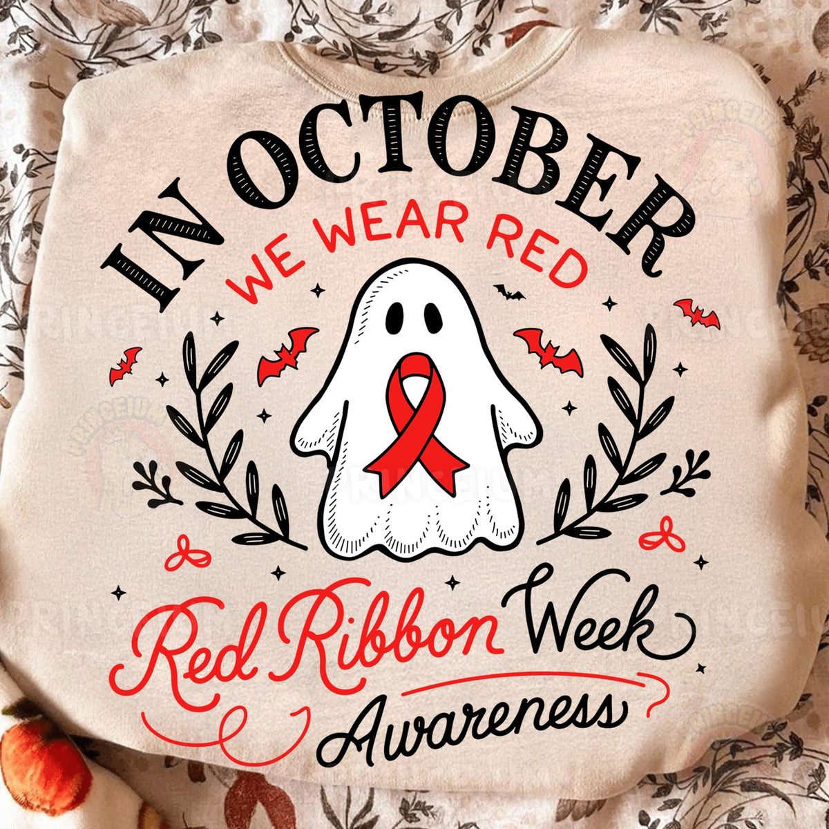 In October We Wear Red Ghost