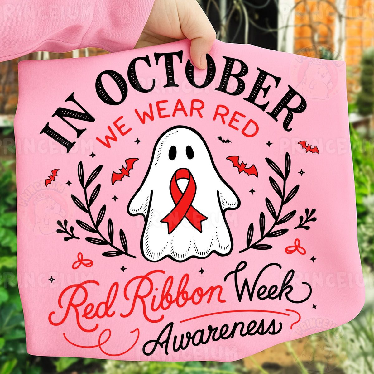 In October We Wear Red Ghost