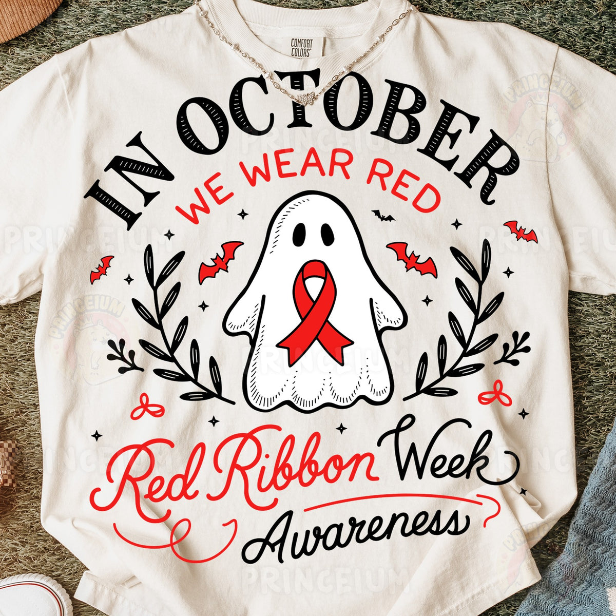 In October We Wear Red Ghost