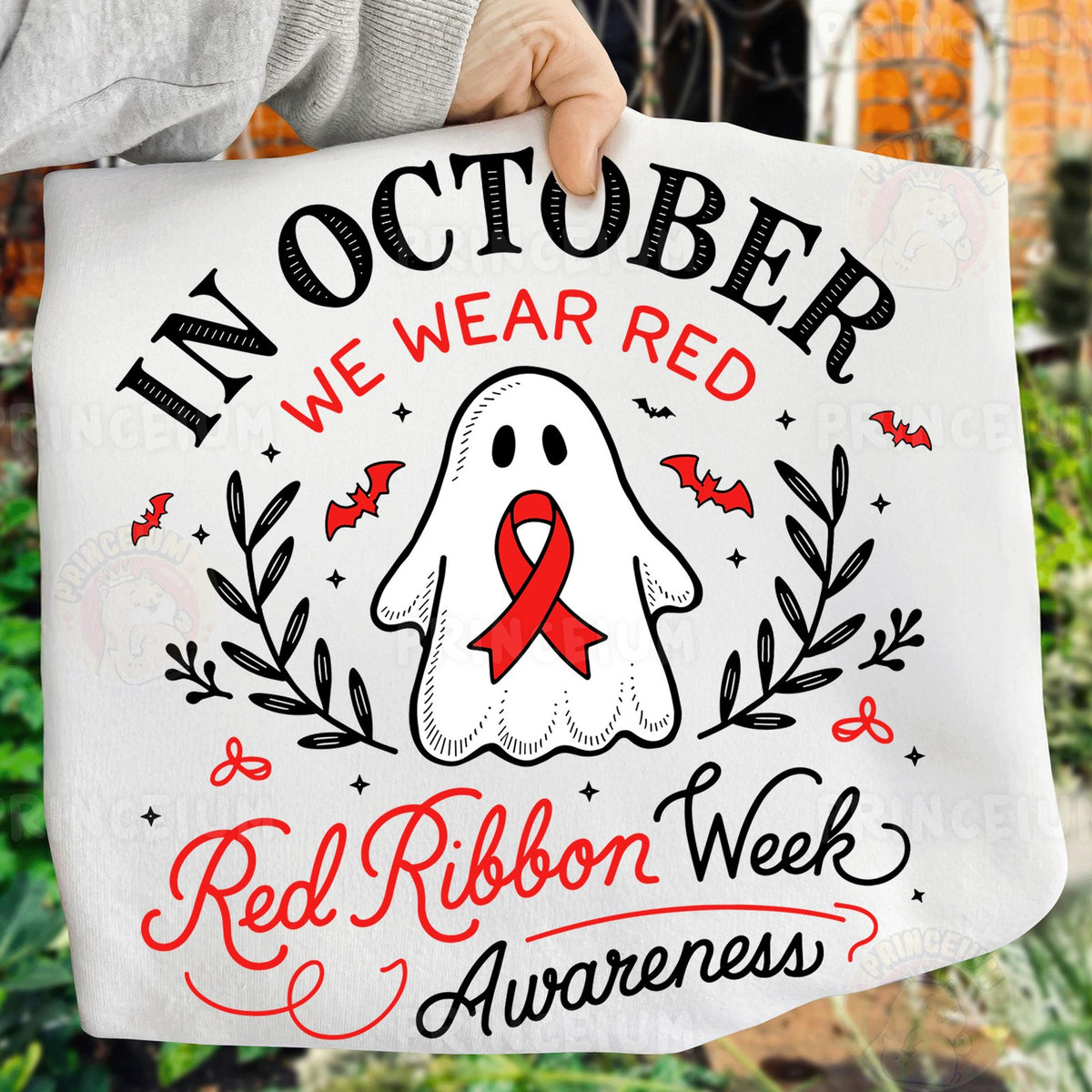 In October We Wear Red Ghost