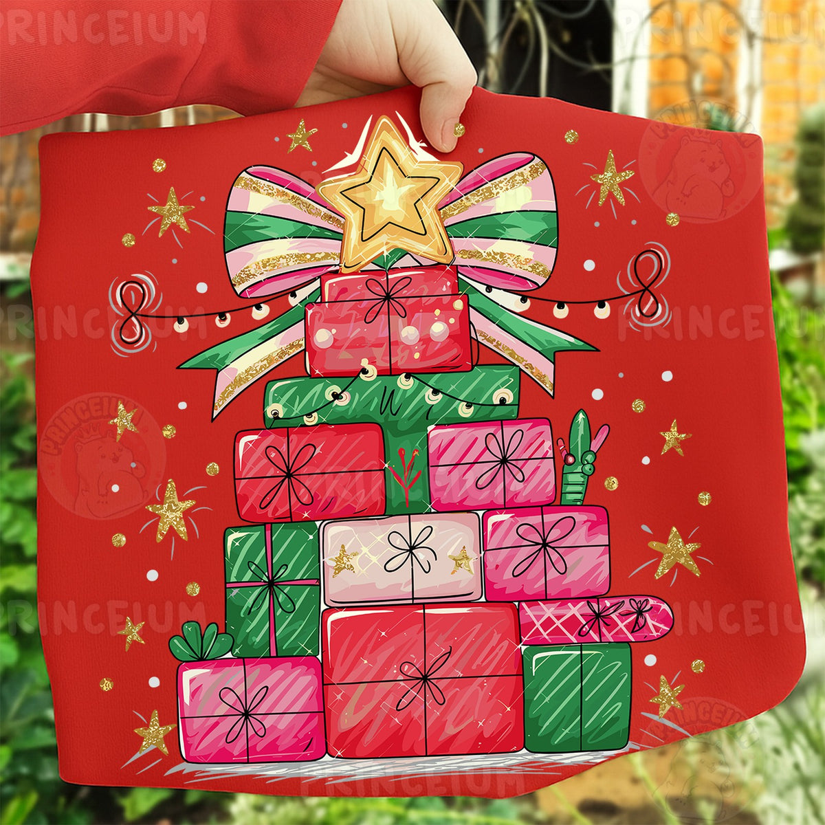 Gift Box Christmas Tree