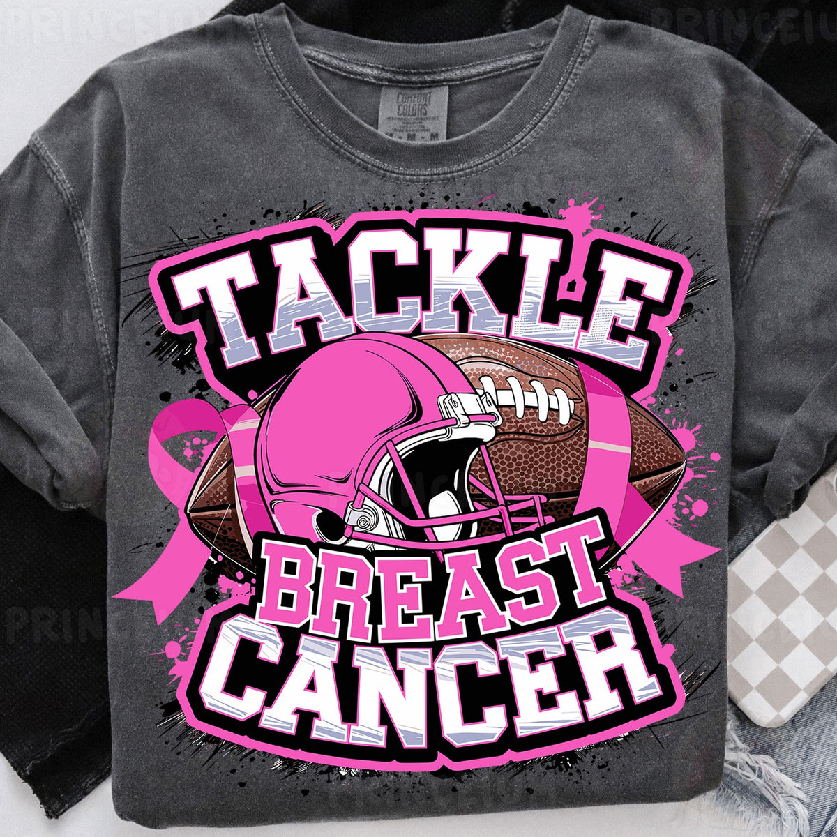 Tackle Breast Cancer Football