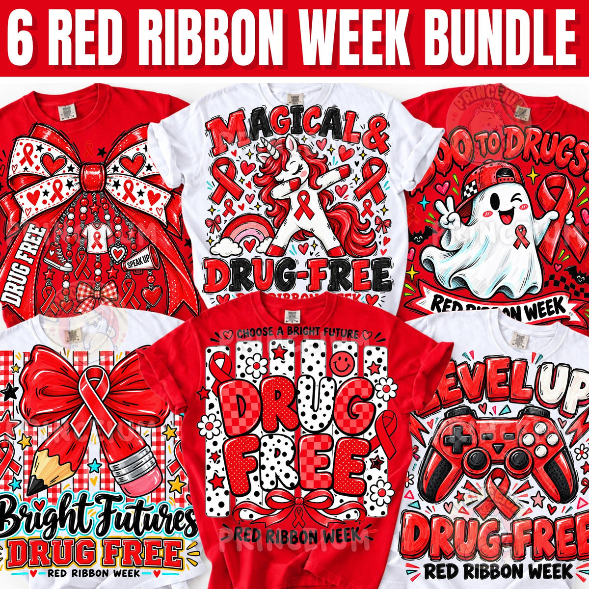Boo to Drugs & Bright Futures Red Ribbon Week Bundle