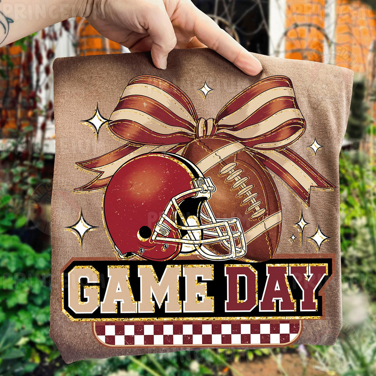 Coquette Game Day Football