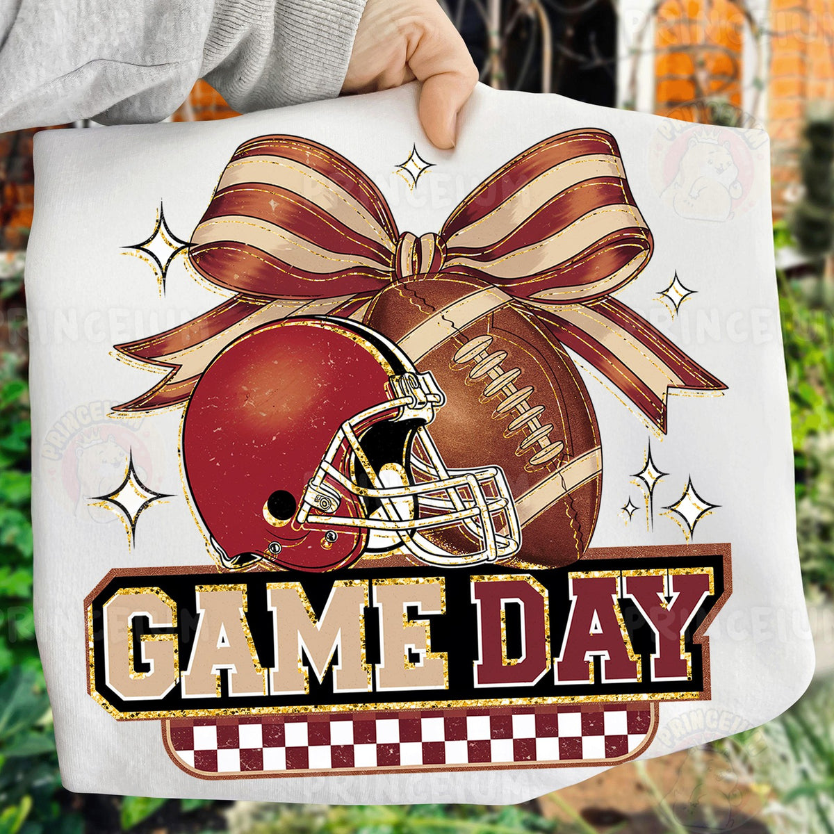 Coquette Game Day Football
