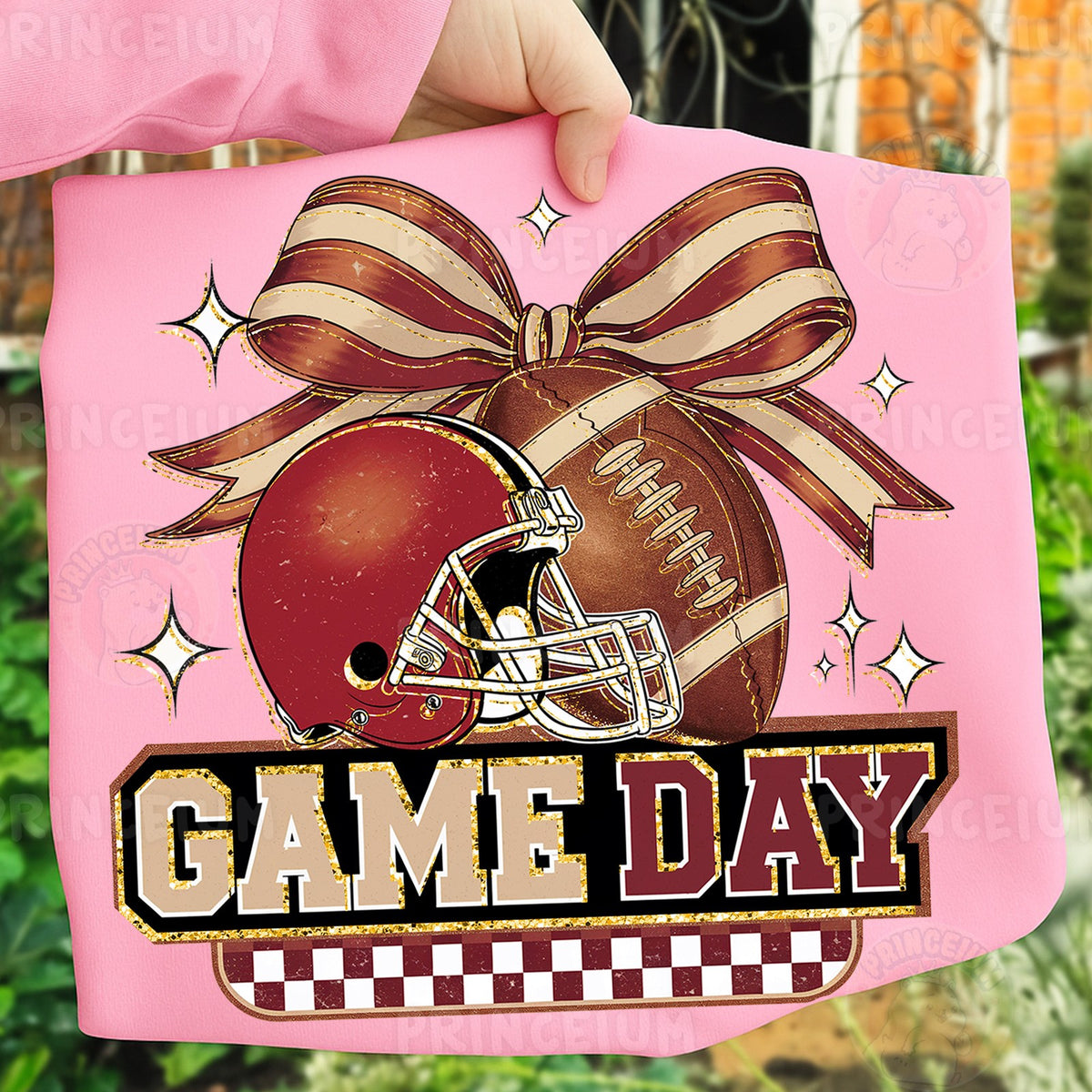 Coquette Game Day Football