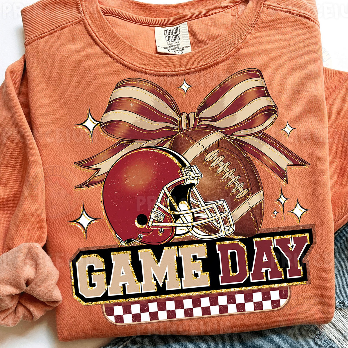 Coquette Game Day Football