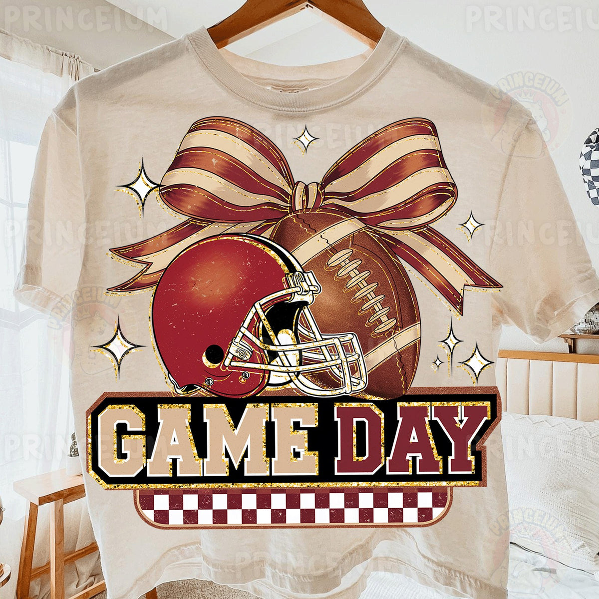 Coquette Game Day Football