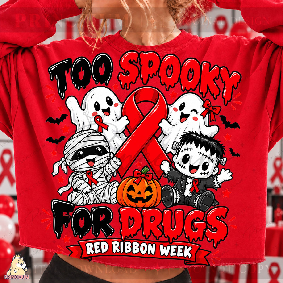 Too Spooky & Love My Drug-Free Life Red Ribbon Week Bundle