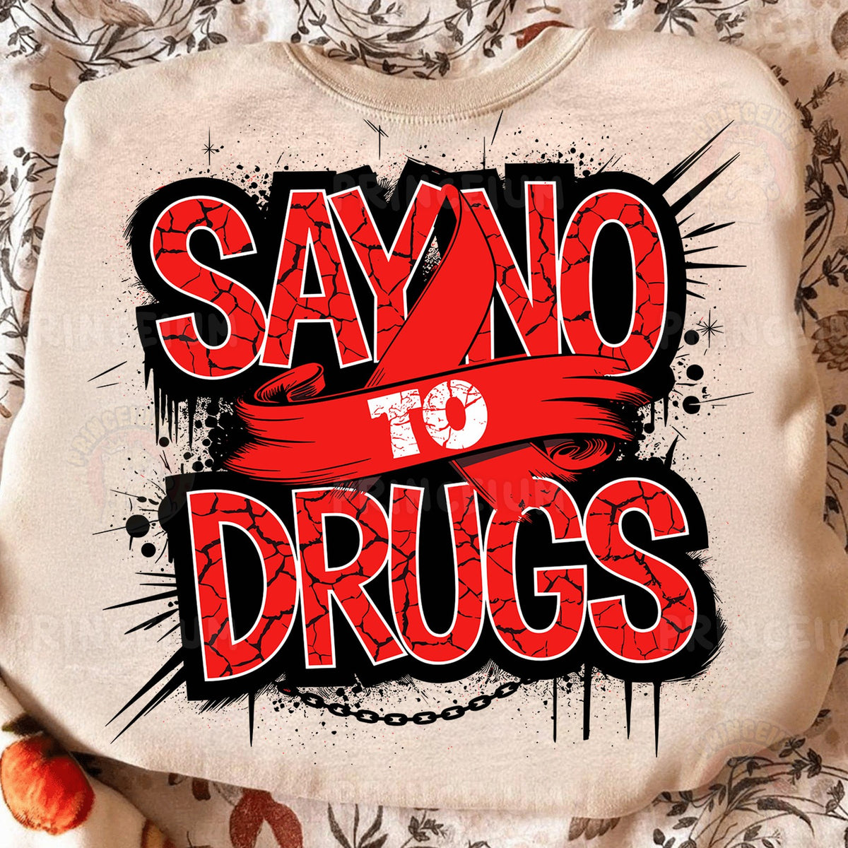 Say No to Drugs Red Ribbon