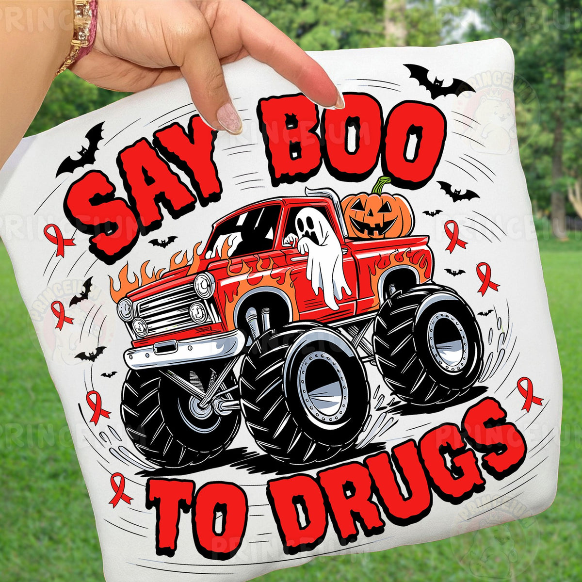 Say Boo to Drugs Monster Truck
