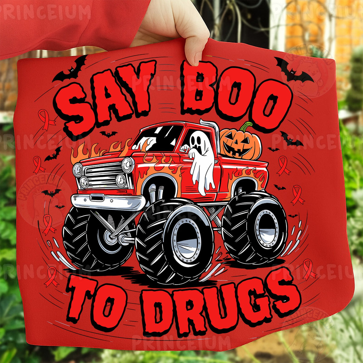 Say Boo to Drugs Monster Truck