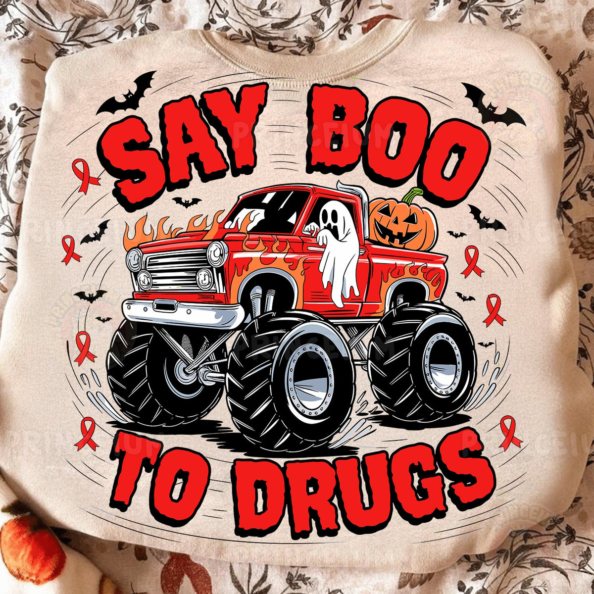 Say Boo to Drugs Monster Truck
