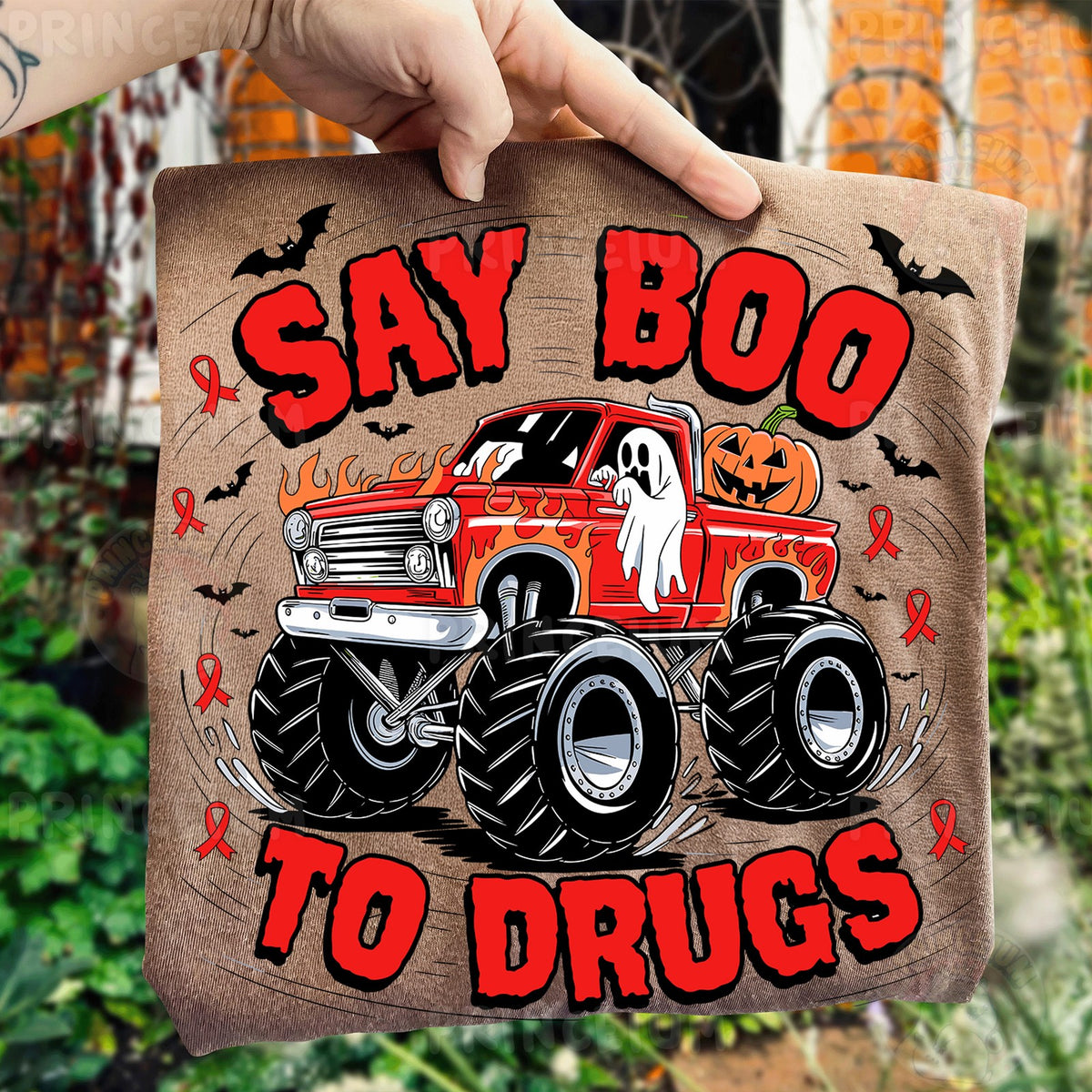 Say Boo to Drugs Monster Truck