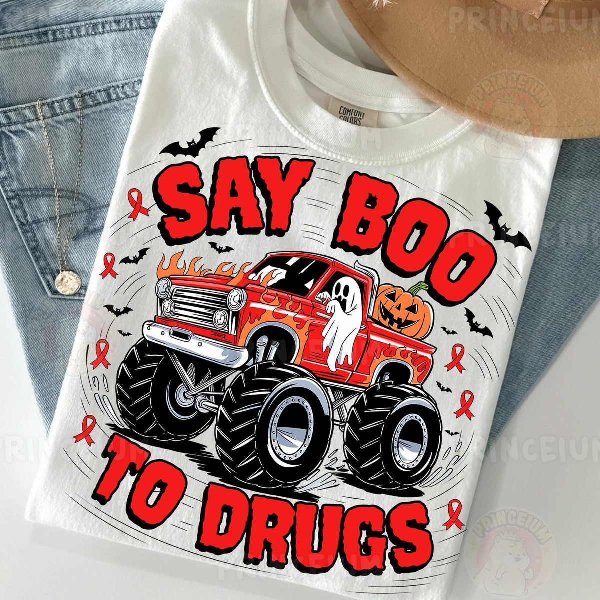 Say Boo to Drugs Monster Truck