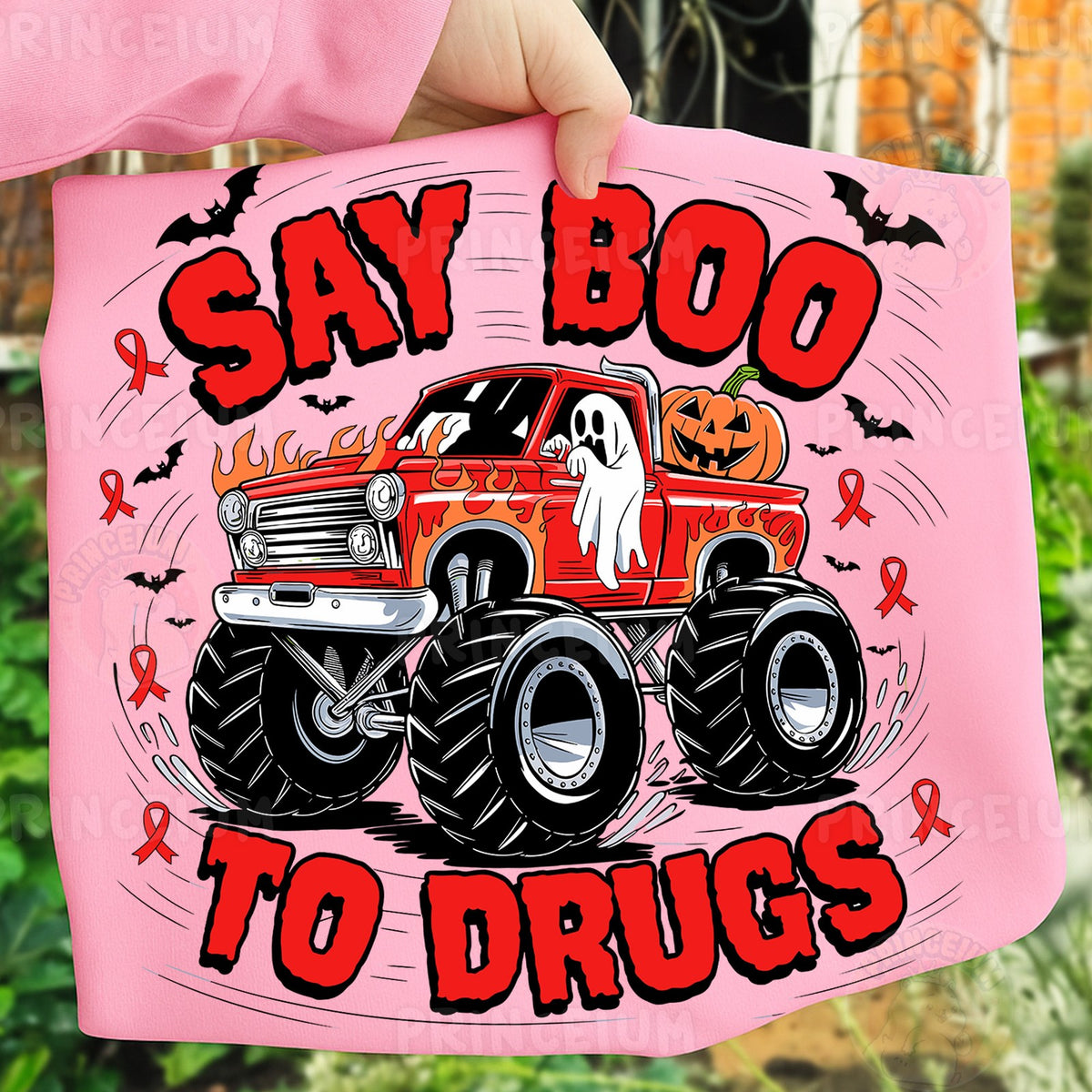 Say Boo to Drugs Monster Truck