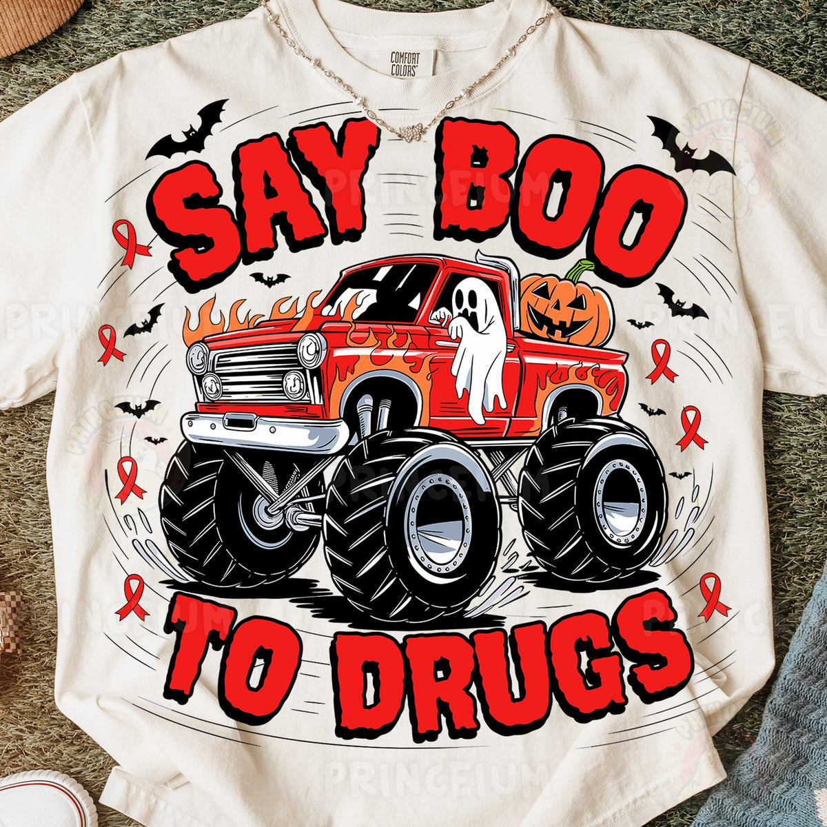 Say Boo to Drugs Monster Truck