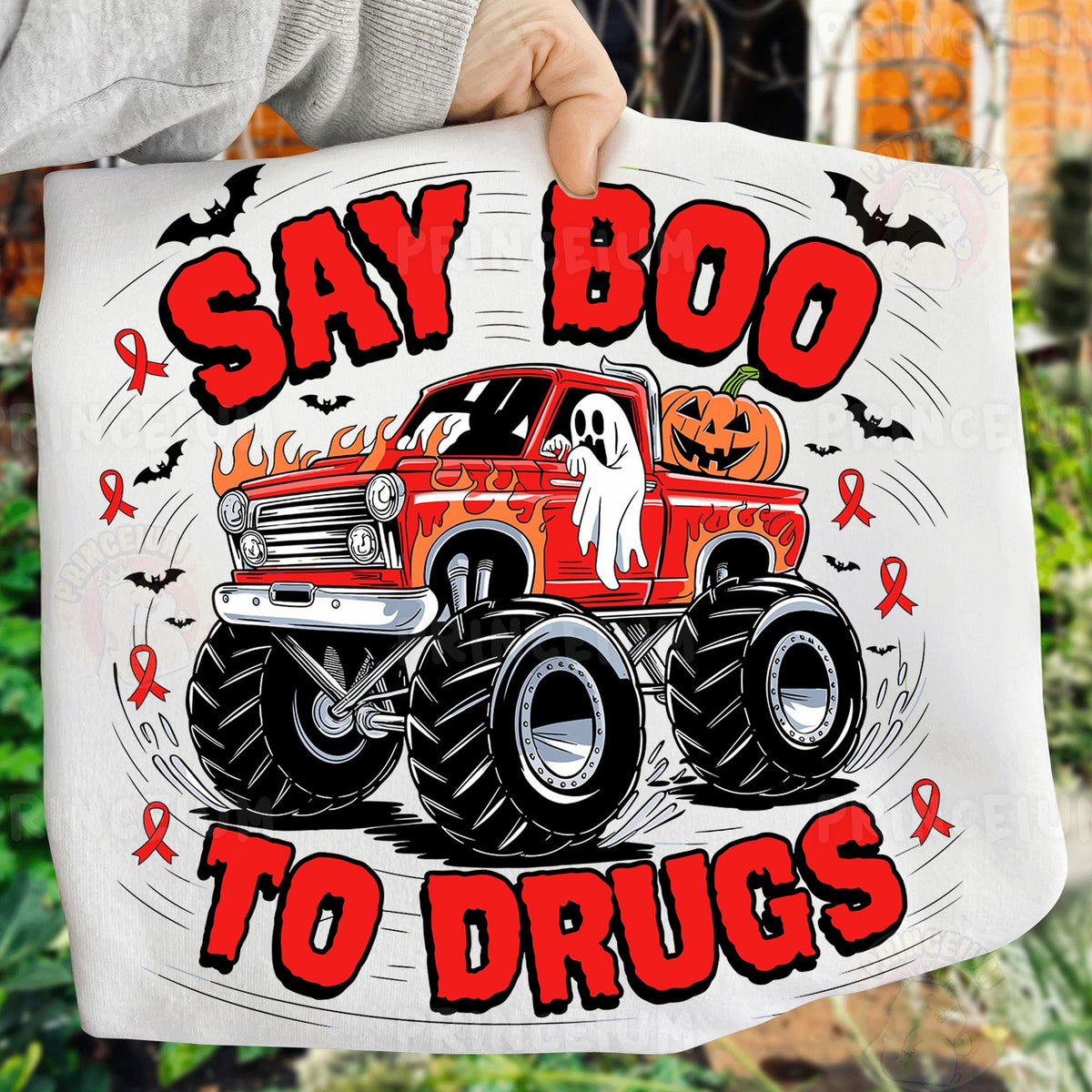 Say Boo to Drugs Monster Truck