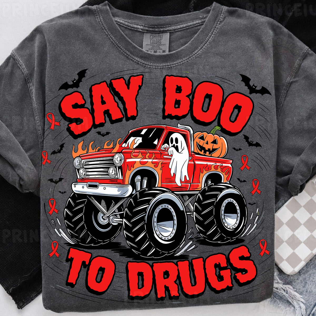 Say Boo to Drugs Monster Truck