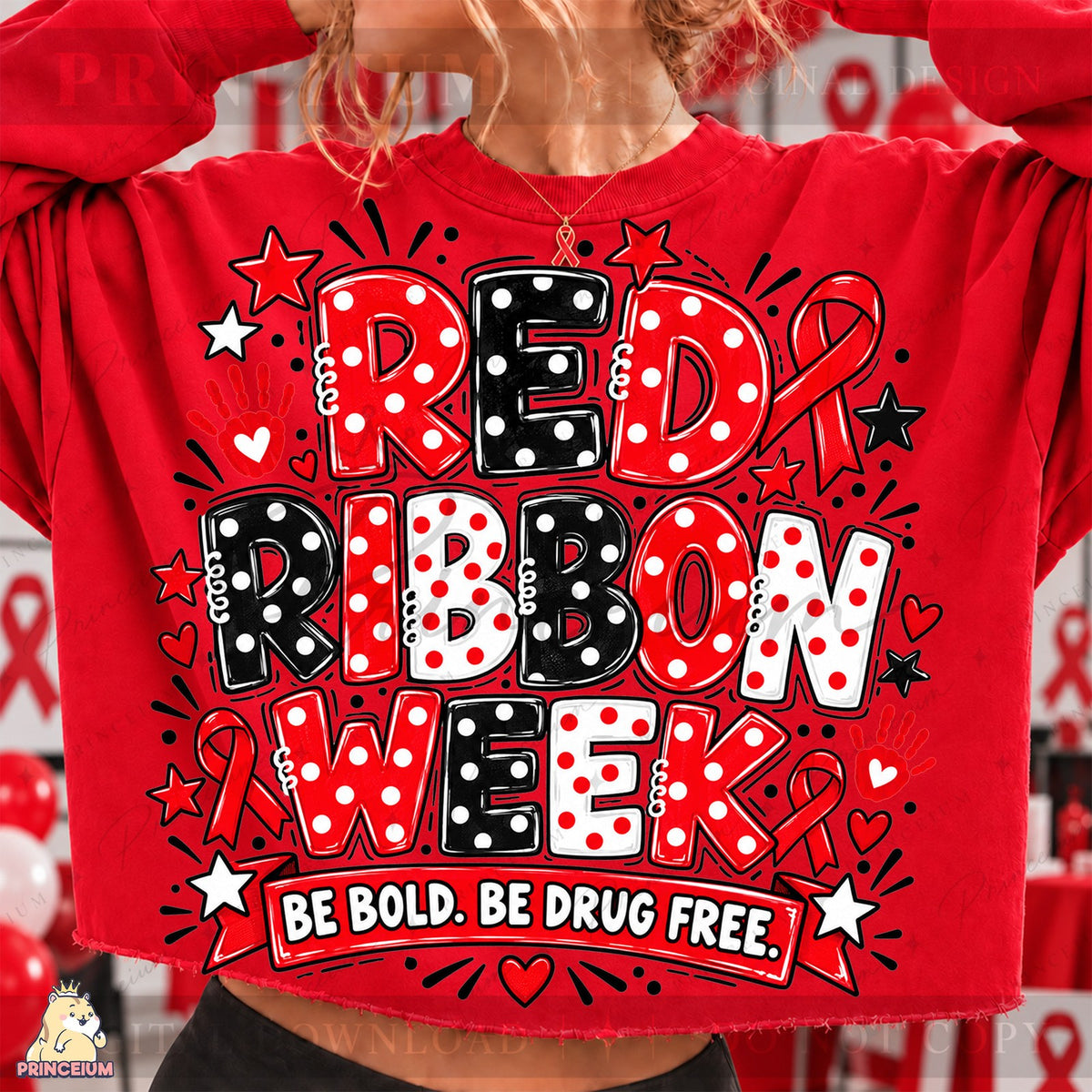 Say Boo to Drugs & Tackle Drugs Red Ribbon Week Bundle
