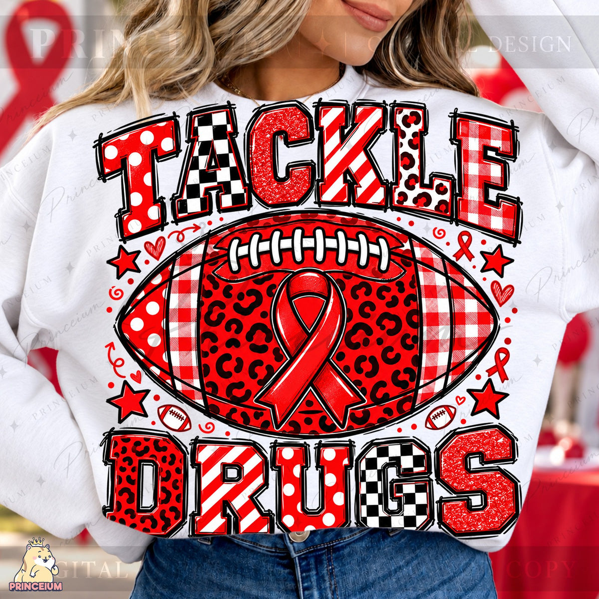 Say Boo to Drugs & Tackle Drugs Red Ribbon Week Bundle