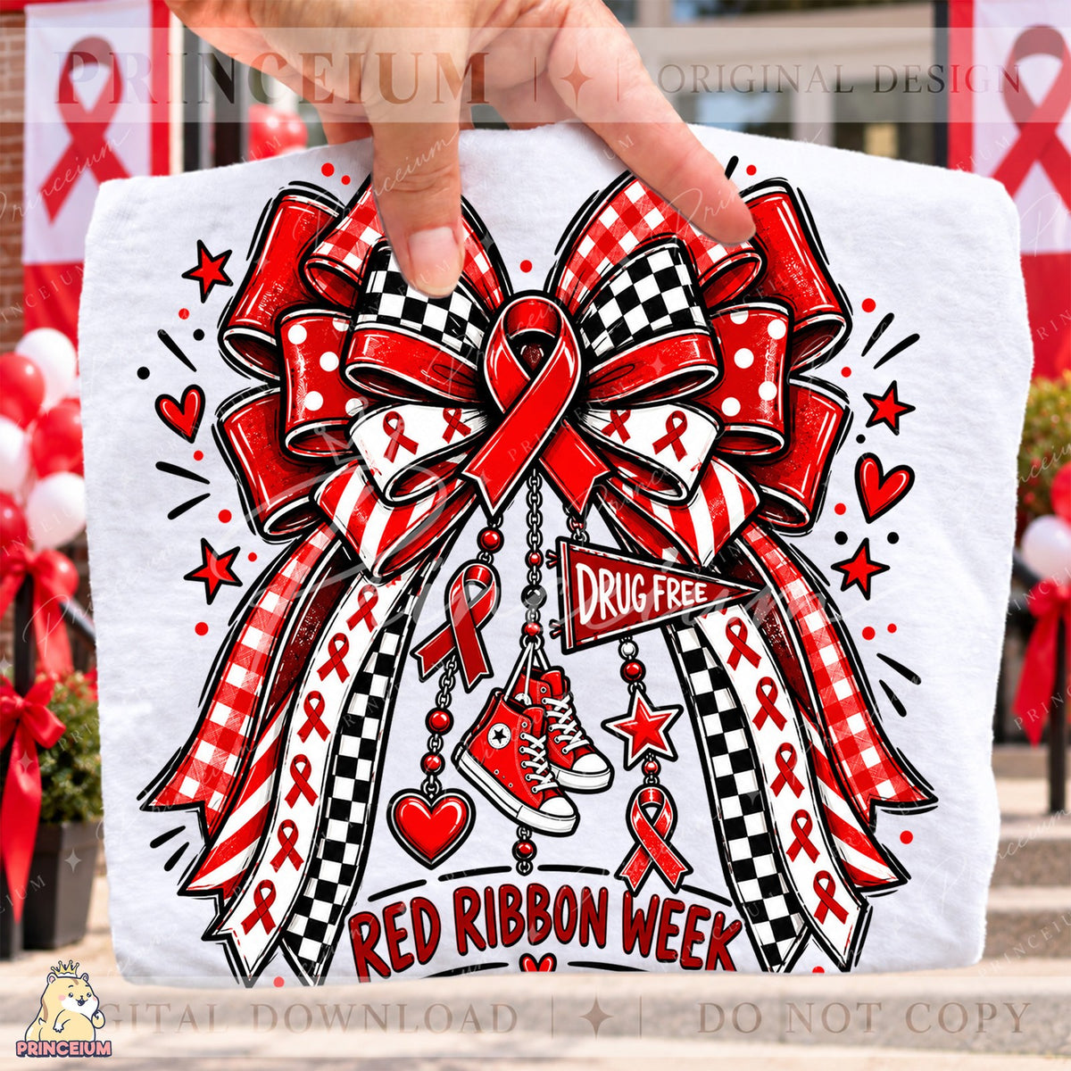Say Boo to Drugs & Tackle Drugs Red Ribbon Week Bundle